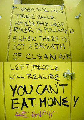 Bathroom Graffiti Project